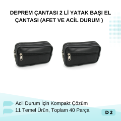 2 Lİ YATAK BAŞI EL Çantası